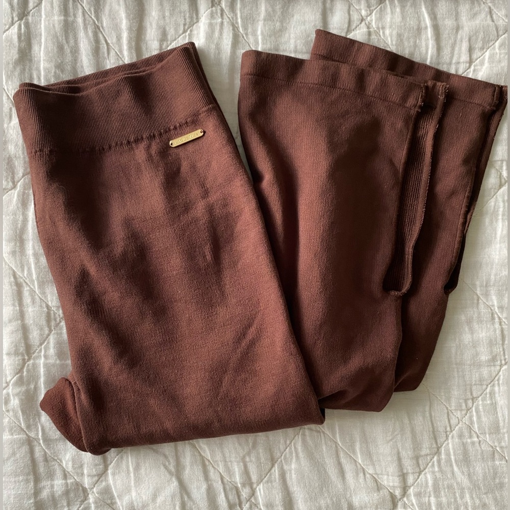 Fabletics cloud seamless high waisted slit pant Medium *sold out*